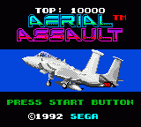 Заставка игры Aerial Assault